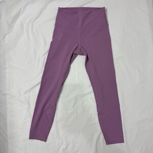 Lululemon tights 7/8
Size 8
Soft purple color